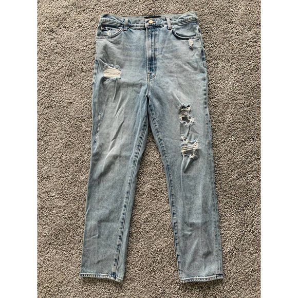 J Brand Runway High Rise Slim Straight Leg Jean - Picture 1 of 10